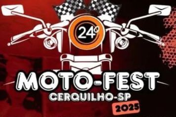 Vem aí o 24º Moto Fest de Cerquilho!