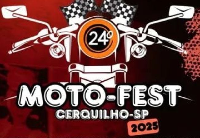 Vem aí o 24º Moto Fest de Cerquilho!